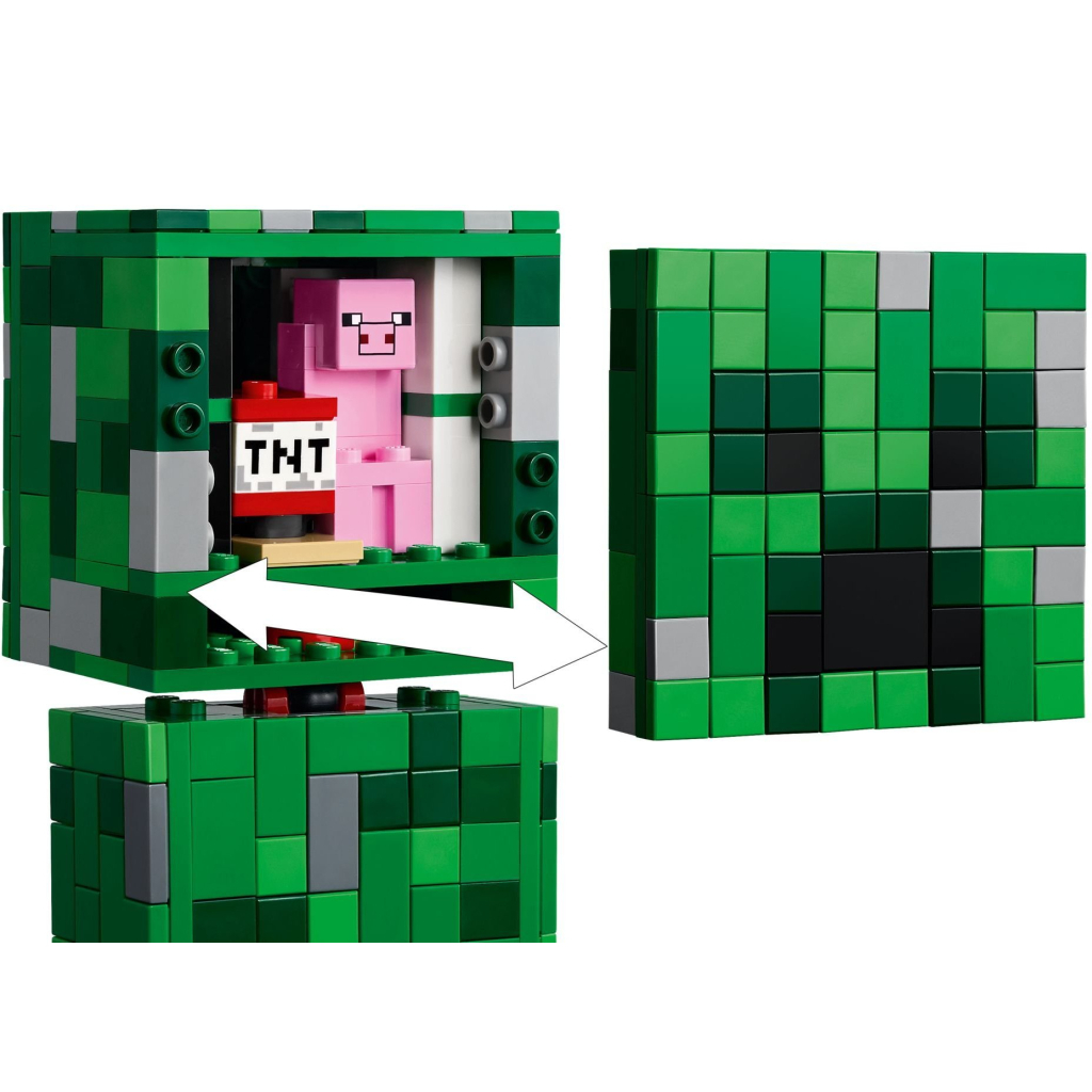 Конструктор LEGO Minecraft Кріпер (21276) - фото 6 Конструктор LEGO Minecraft Кріпер (21276) - фото 6