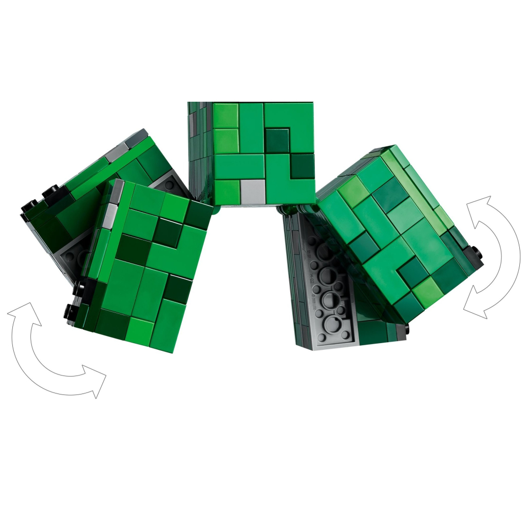 Конструктор LEGO Minecraft Кріпер (21276) - фото 8 Конструктор LEGO Minecraft Кріпер (21276) - фото 8