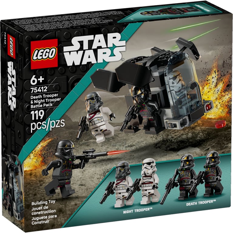 Конструктор LEGO Star Wars Бойовий набір «Боєць смерті та Нічний піхотинець» (75412-) - фото 1