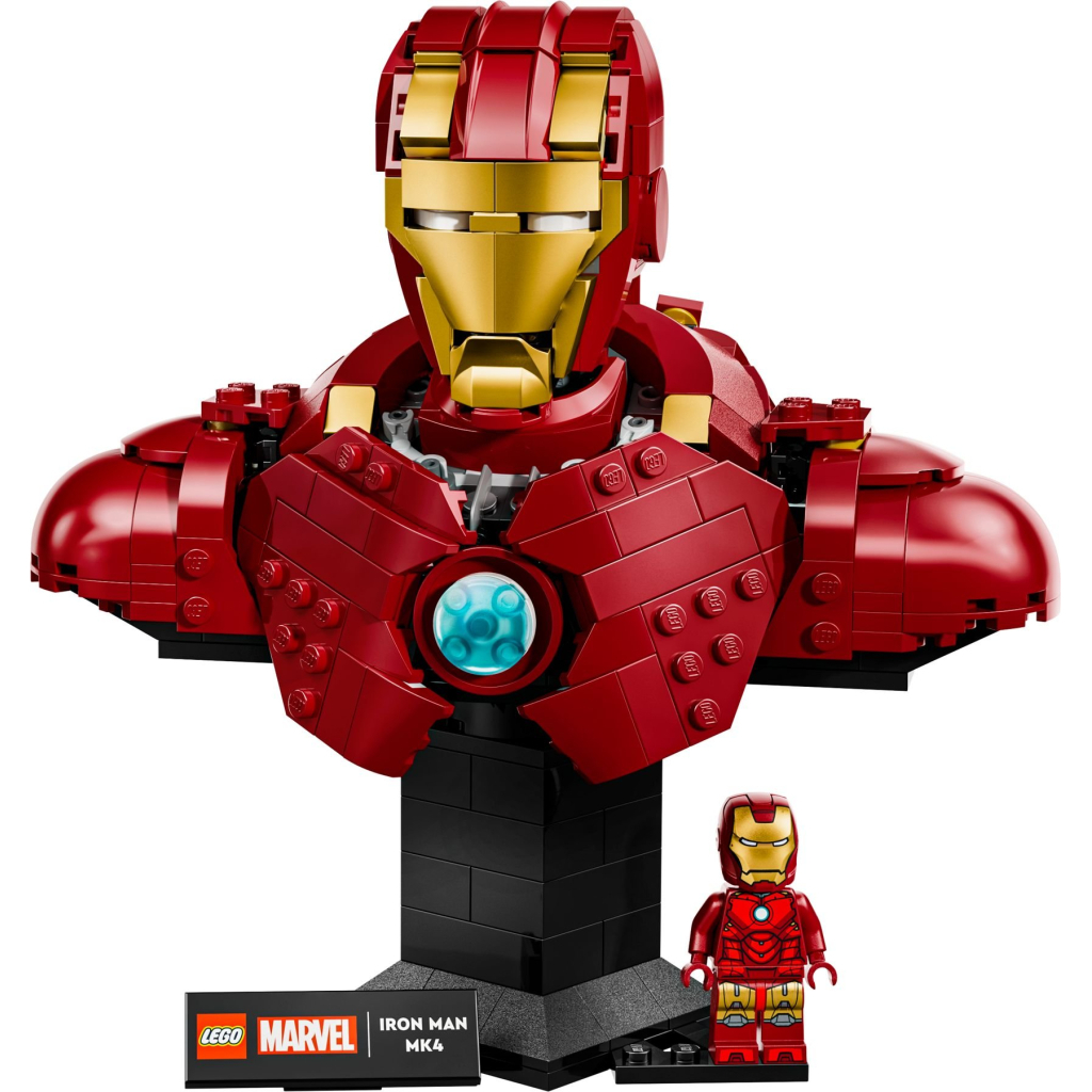 Конструктор LEGO Marvel Погруддя Залізної Людини MK4 (76327) - фото 2 Конструктор LEGO Marvel Погруддя Залізної Людини MK4 (76327) - фото 2