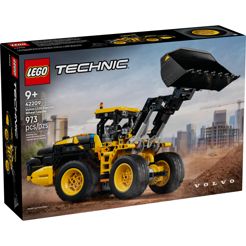 Конструктор LEGO Technic Колісний навантажувач Volvo L120 Electric (42209) Конструктор LEGO Technic Колісний навантажувач Volvo L120 Electric (42209)