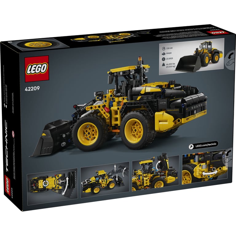 Конструктор LEGO Technic Колісний навантажувач Volvo L120 Electric (42209) - фото 9