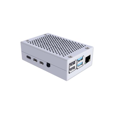 Корпус для Мікро ПК Pi HUT for Raspberry Pi 4 Alu (102500) - фото 1