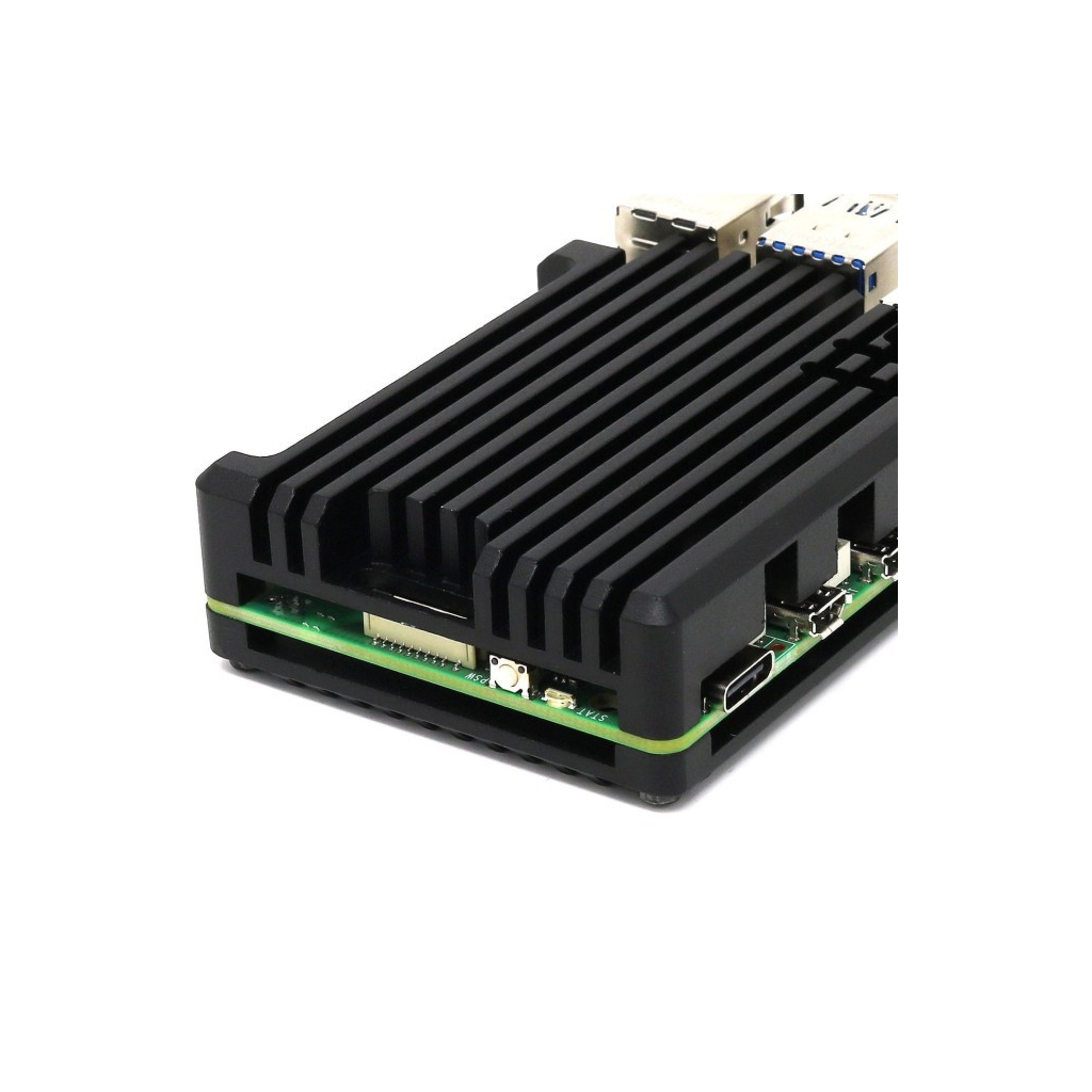 Корпус для Мікро ПК Pi HUT for Raspberry Pi 5 Aluminium Armor Radiator (105858) - фото 4 Корпус для Мікро ПК Pi HUT for Raspberry Pi 5 Aluminium Armor Radiator (105858) - фото 4