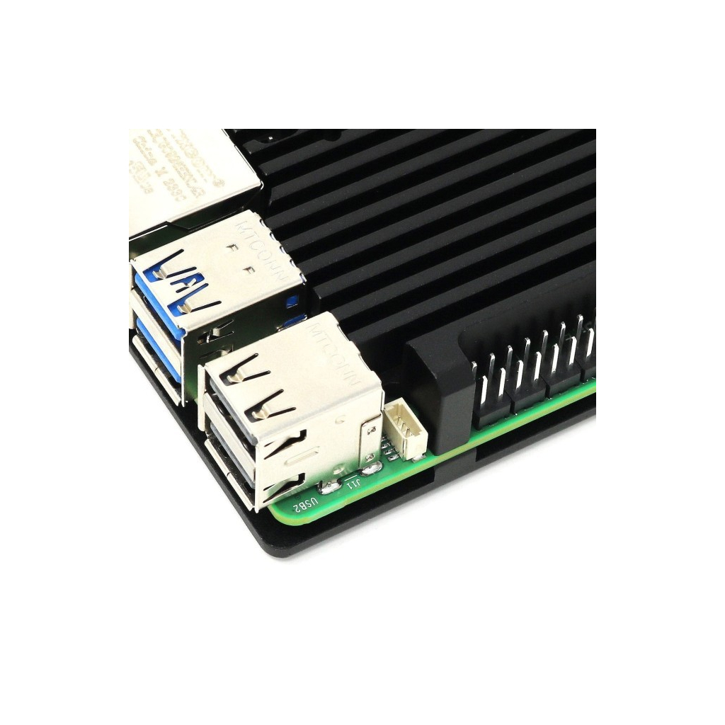 Корпус для Мікро ПК Pi HUT for Raspberry Pi 5 Aluminium Armor Radiator (105858) - фото 8 Корпус для Мікро ПК Pi HUT for Raspberry Pi 5 Aluminium Armor Radiator (105858) - фото 8