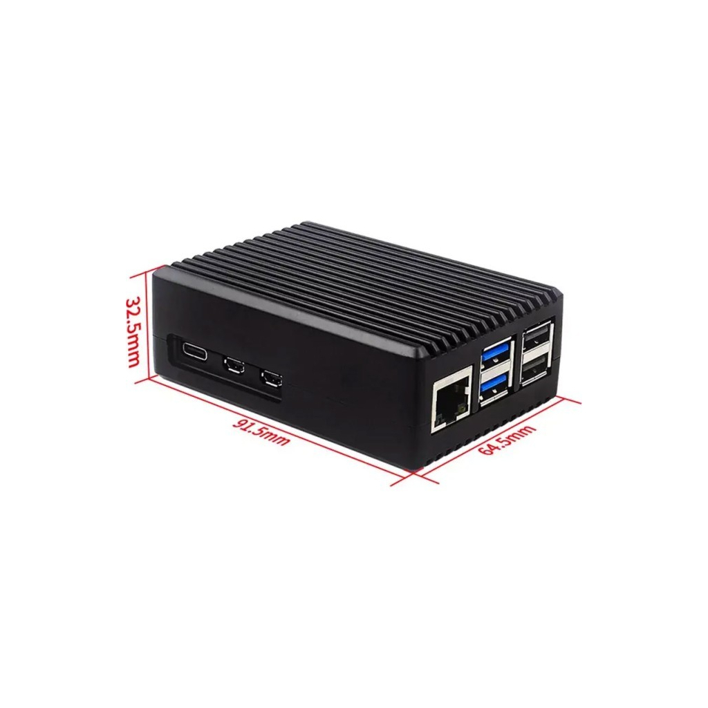 Корпус для Мікро ПК KUONGSHUN for Raspberry Pi 5 radiator (RA793) - фото 5 Корпус для Мікро ПК KUONGSHUN for Raspberry Pi 5 radiator (RA793) - фото 5