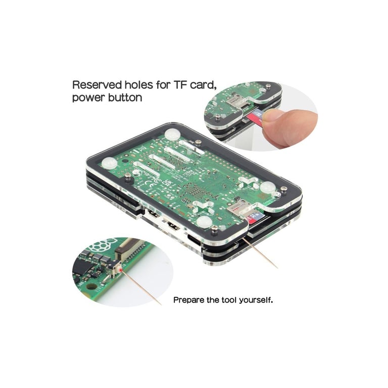 Корпус для Мікро ПК KUONGSHUN for Raspberry Pi 5 (RA797) - фото 3