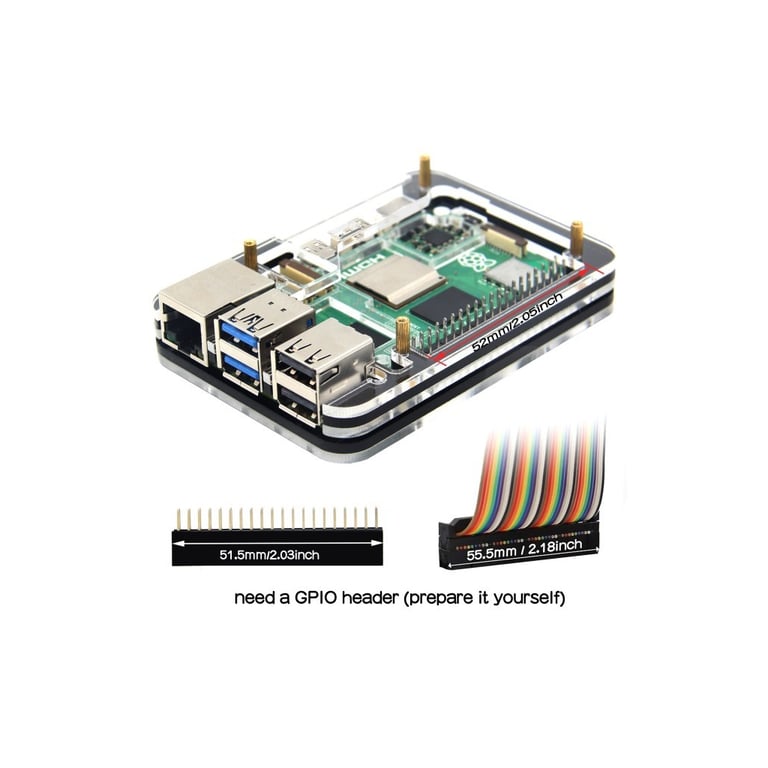 Корпус для Мікро ПК KUONGSHUN for Raspberry Pi 5 (RA797) - фото 5