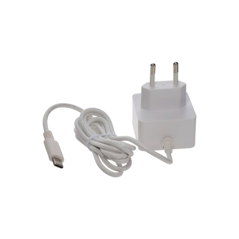 Блок живлення для Мікро ПК Raspberry Pi for Raspberry Pi 4 5V/3A USB-C white (SC0753) - фото 1