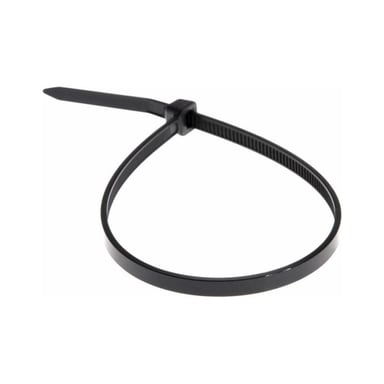 Стяжка 80мм/3.0мм, black, 100 шт APRO (CT-B380) - фото 1