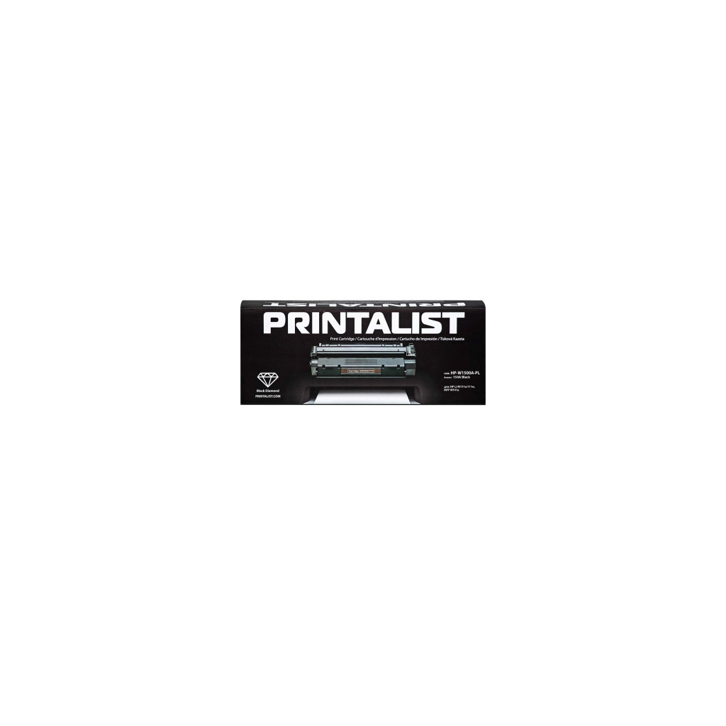 Тонер-картридж Printalist HP LJ M111a/111w, MFP M141a 150A Black 975с (HP-W1500A-PL) - фото 1