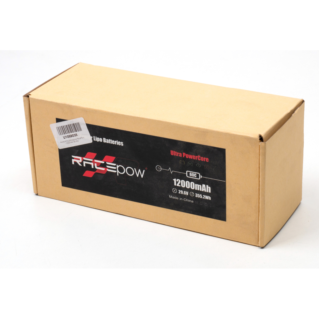 Акумуляторний блок RacePow 12000mAh 8S 60C (12000mAh-8S-60C) - фото 5 Акумуляторний блок RacePow 12000mAh 8S 60C (12000mAh-8S-60C) - фото 5