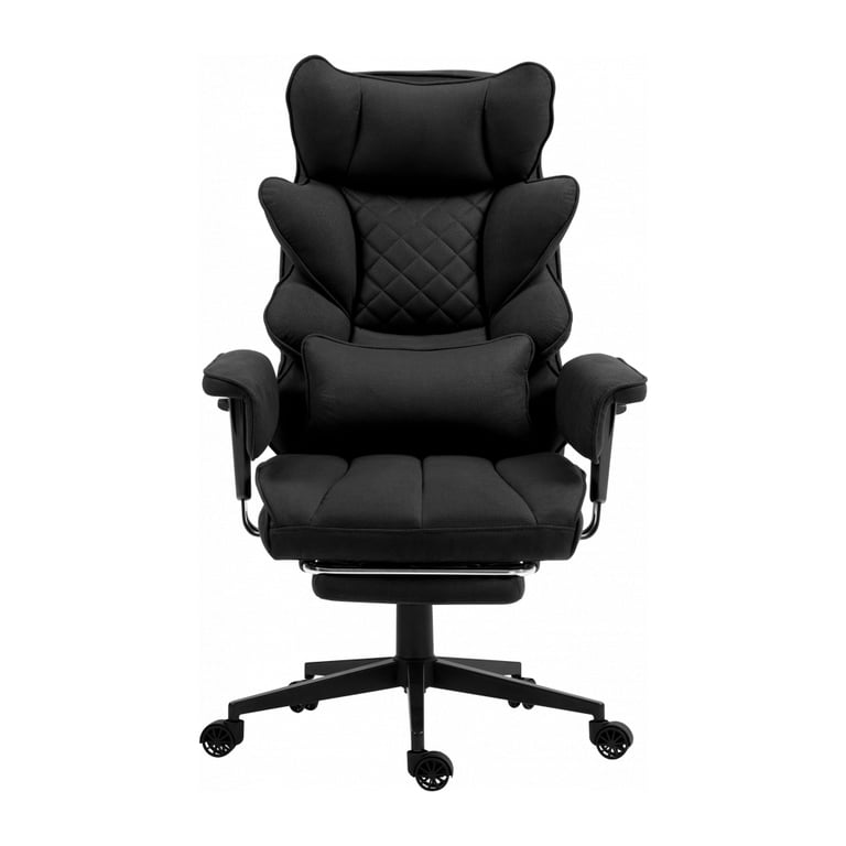 Офісне крісло GT Racer B-2511 Fabric Black - фото 2