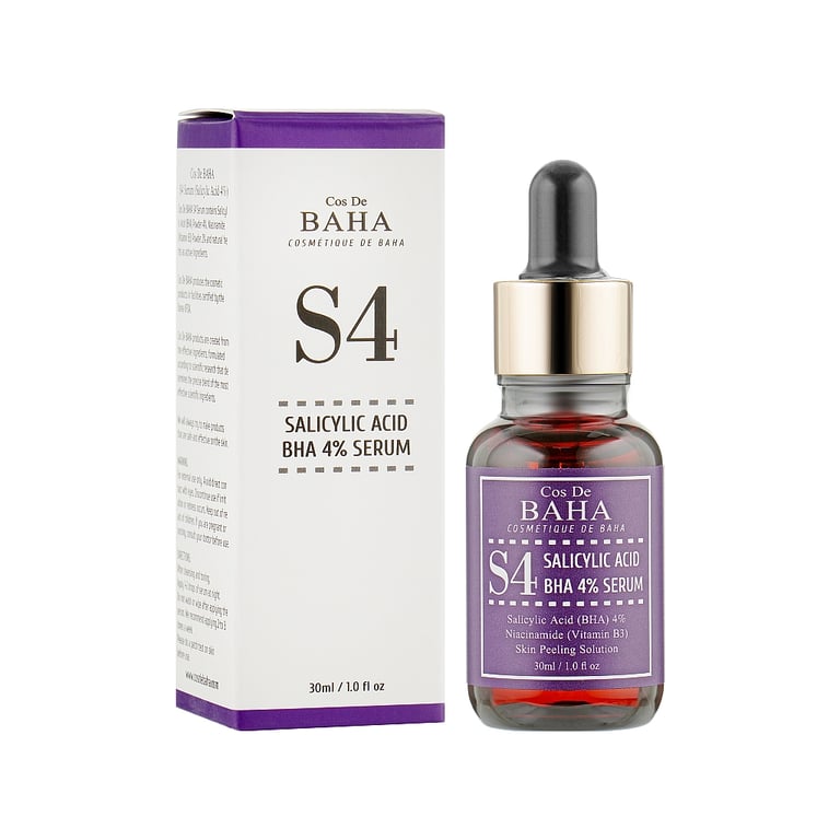 Сироватка для обличчя Cos De BAHA Salicylic Acid 4% Serum 30 мл (8809240318225) - фото 2