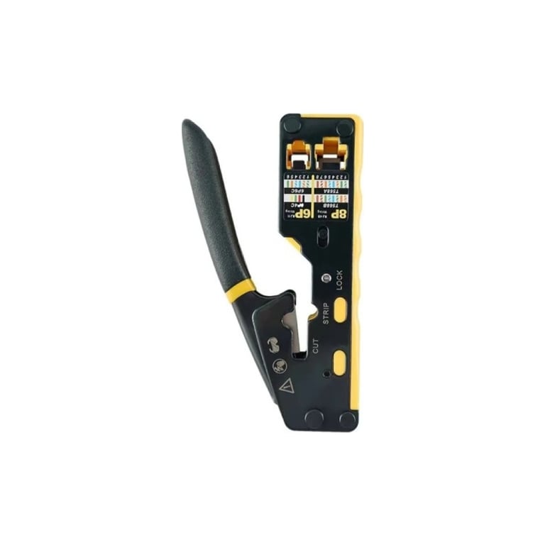 Інструмент Eserver RJ-45 (8P8C), RJ-12/11 (6P6C/6P4C), для прохідних конекторів (WT-4227B) - фото 4