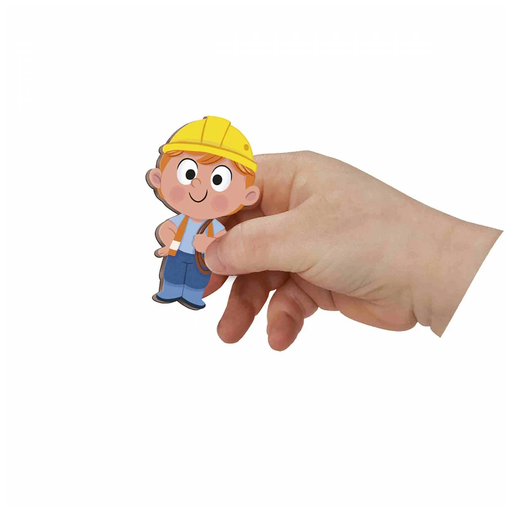 Розвиваюча іграшка Janod Магнітні історії Будівельний майданчик 30 елементів (J05454) - фото 7 Розвиваюча іграшка Janod Магнітні історії Будівельний майданчик 30 елементів (J05454) - фото 7