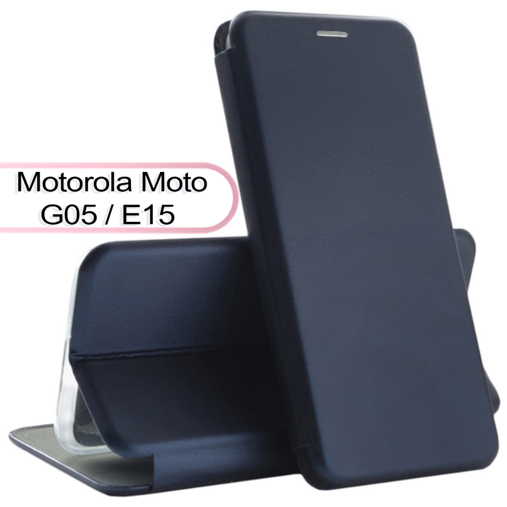 Чохол до мобільного телефона BeCover Exclusive Motorola Moto G05 / E15 Deep Blue (713517) Чохол до мобільного телефона BeCover Exclusive Motorola Moto G05 / E15 Deep Blue (713517)