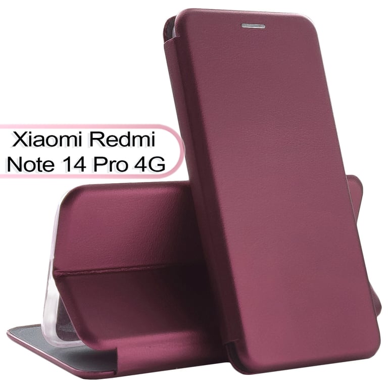 Чохол до мобільного телефона BeCover Exclusive Xiaomi Redmi Note 14 Pro 4G Red Wine (713525) - фото 1