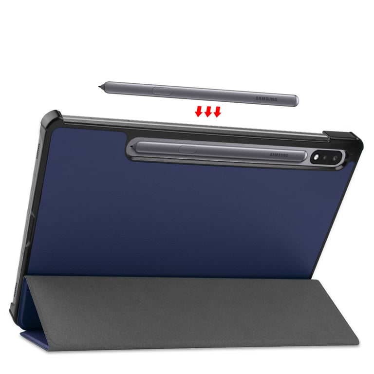Чохол до планшета BeCover Smart Case Samsung Galaxy Tab S10 FE (SM-X520/SM-X526) 10.9" Deep Blue (713274) - фото 5