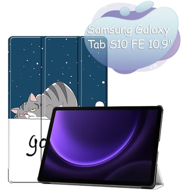 Чохол до планшета BeCover Smart Case Samsung Galaxy Tab S10 FE (SM-X520/SM-X526) 10.9" Good Night (713286) - фото 1