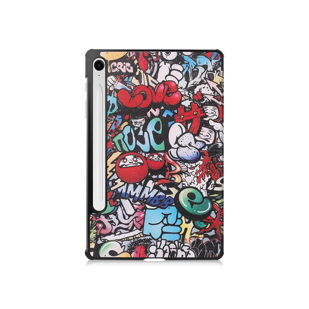 Чохол до планшета BeCover Smart Case Samsung Galaxy Tab S10 FE (SM-X520/SM-X526) 10.9" Graffiti (713285) - фото 3 Чохол до планшета BeCover Smart Case Samsung Galaxy Tab S10 FE (SM-X520/SM-X526) 10.9" Graffiti (713285) - фото 3