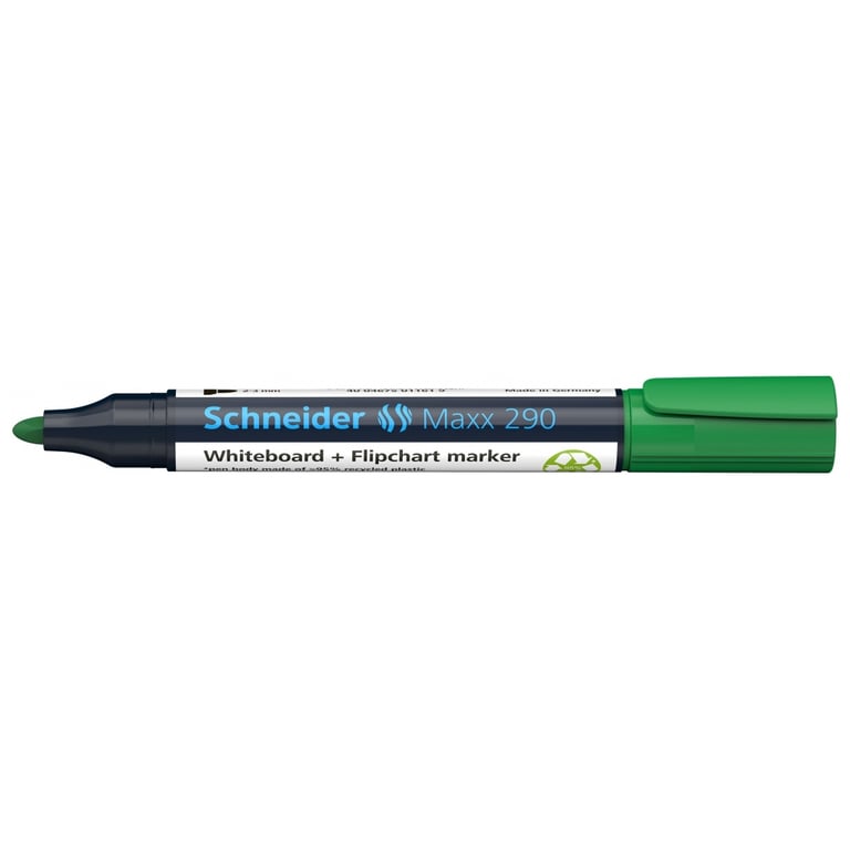 Маркер Schneider MAXX для дошок та фліпчартів 290, зелений (S129004)