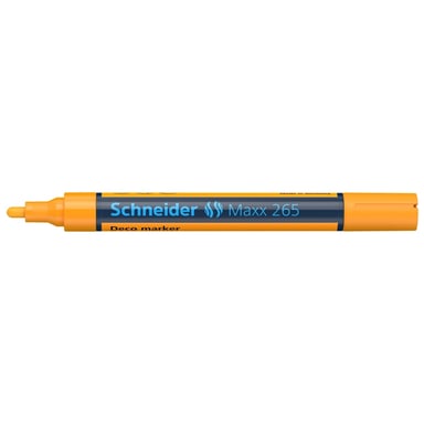 Маркер Schneider MAXX 265 крейдовий 2-3 мм, помаранчевий (S126506)