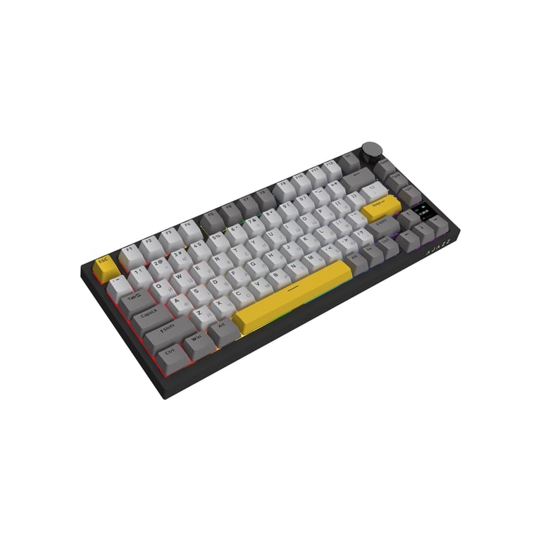 Клавіатура Ajazz AK820 Pro Flying Fish Switch Black RGB USB/Wireless/Bluetooth UA Black (AK820PRO-FF-BGY) - фото 5