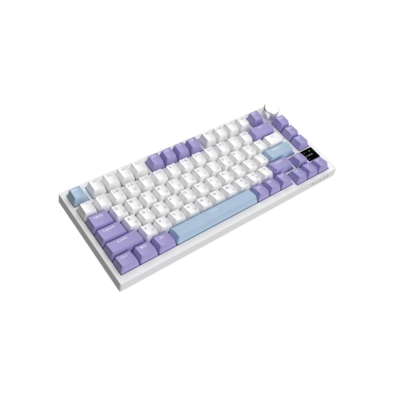 Клавіатура Ajazz AK820 Pro Flying Fish Switch Purple RGB USB/Wireless/Bluetooth UA Purple (AK820PRO-FF-PWB) - фото 6