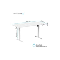 Комп'ютерний стіл OfficePro ODE1670W White (ODE1670W) - фото 8