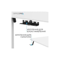Комп'ютерний стіл OfficePro ODE1670W White (ODE1670W) - фото 9