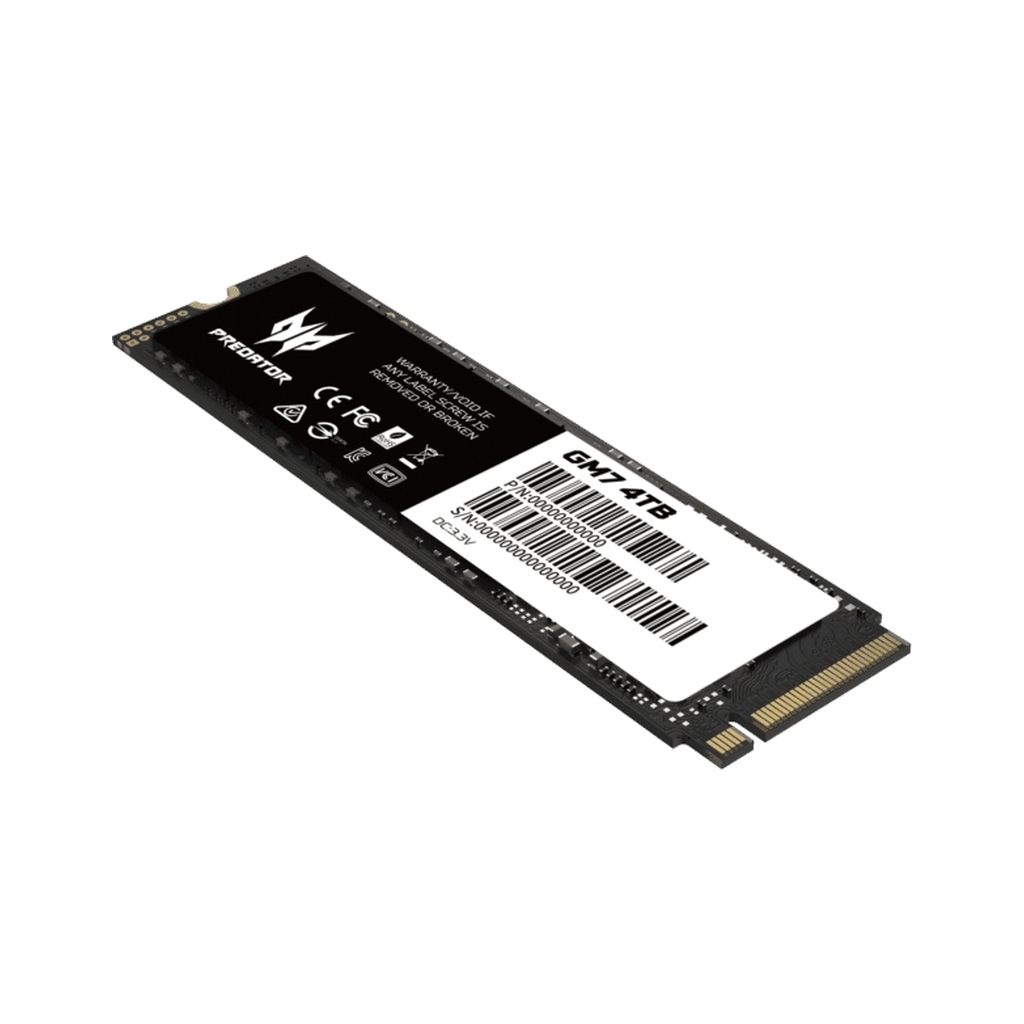 Накопичувач SSD M.2 2280 4TB GM7 Acer Predator (BL.9BWWR.120) - фото 3 Накопичувач SSD M.2 2280 4TB GM7 Acer Predator (BL.9BWWR.120) - фото 3