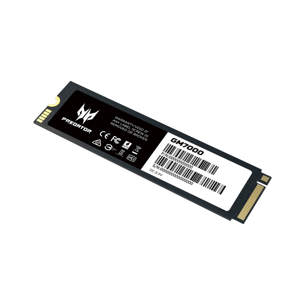 Накопичувач SSD M.2 2280 1TB GM7000 Acer Predator (BL.9BWWR.105) - фото 4 Накопичувач SSD M.2 2280 1TB GM7000 Acer Predator (BL.9BWWR.105) - фото 4