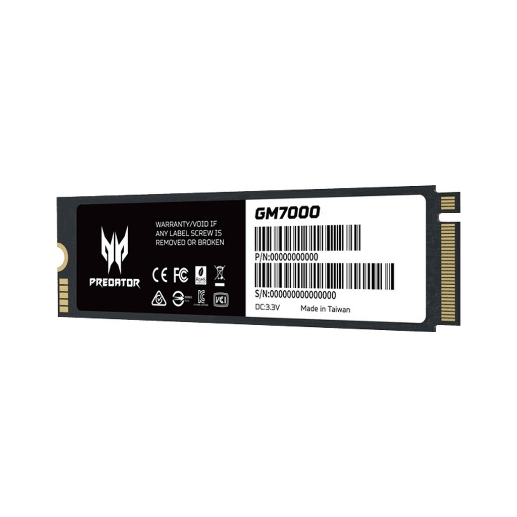 Накопичувач SSD M.2 2280 1TB GM7000 Acer Predator (BL.9BWWR.105) - фото 5 Накопичувач SSD M.2 2280 1TB GM7000 Acer Predator (BL.9BWWR.105) - фото 5