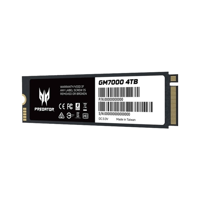 Накопичувач SSD M.2 2280 4TB GM7000 Acer Predator (BL.9BWWR.107) - фото 7
