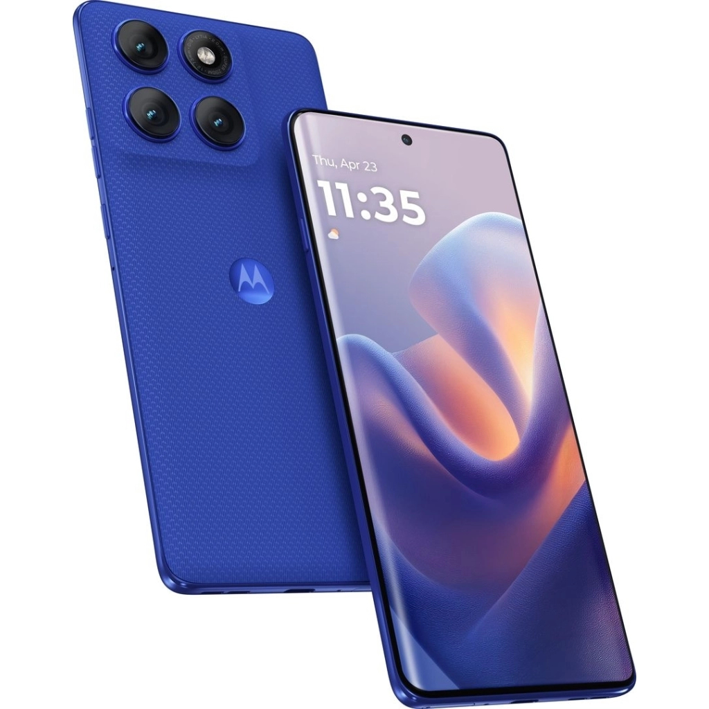 Мобільний телефон Motorola Edge 60 Pro 12/512GB Dazzling Blue (PB7X0069RS) - фото 4 Мобільний телефон Motorola Edge 60 Pro 12/512GB Dazzling Blue (PB7X0069RS) - фото 4
