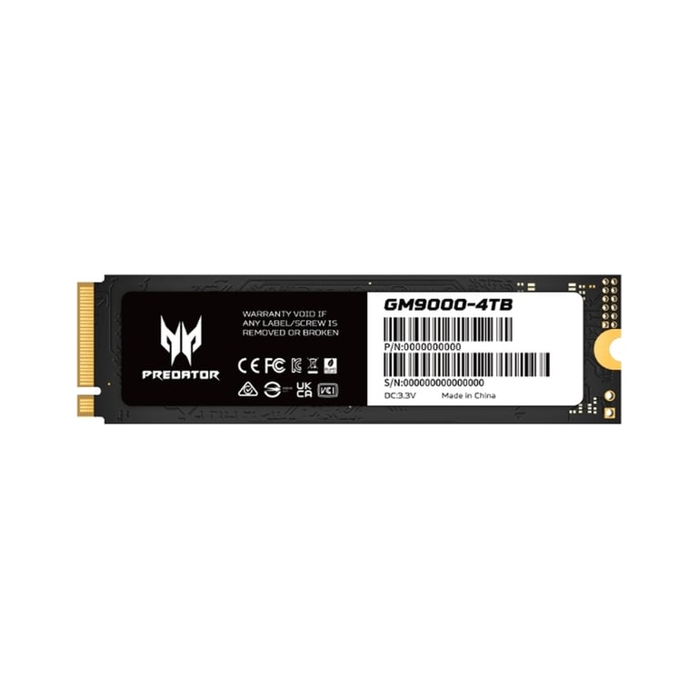 Накопичувач SSD M.2 2280 4TB GM9000 Acer Predator (BL.9BWWR.131) - фото 6