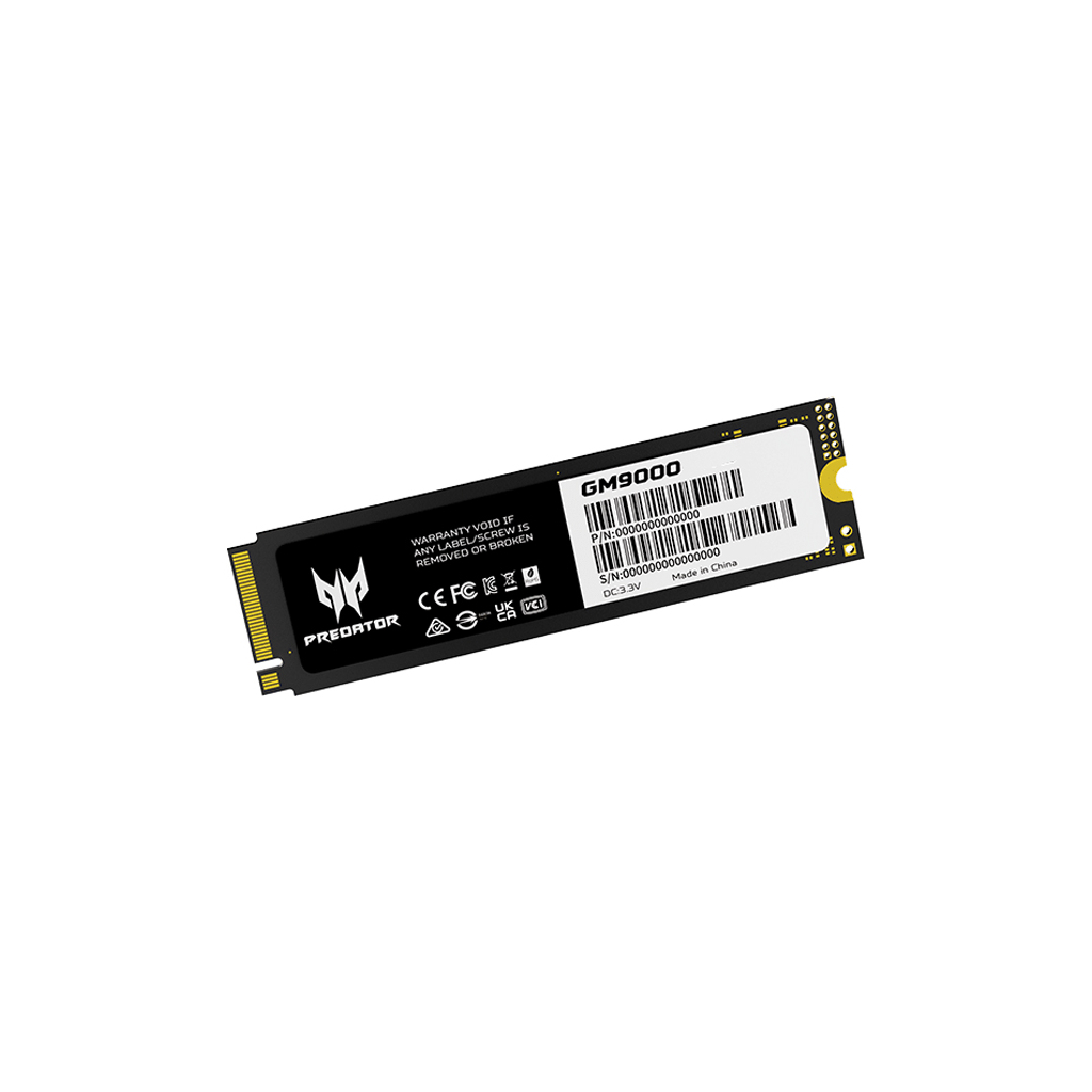 Накопичувач SSD M.2 2280 2TB GM9000 Acer Predator (BL.9BWWR.130)