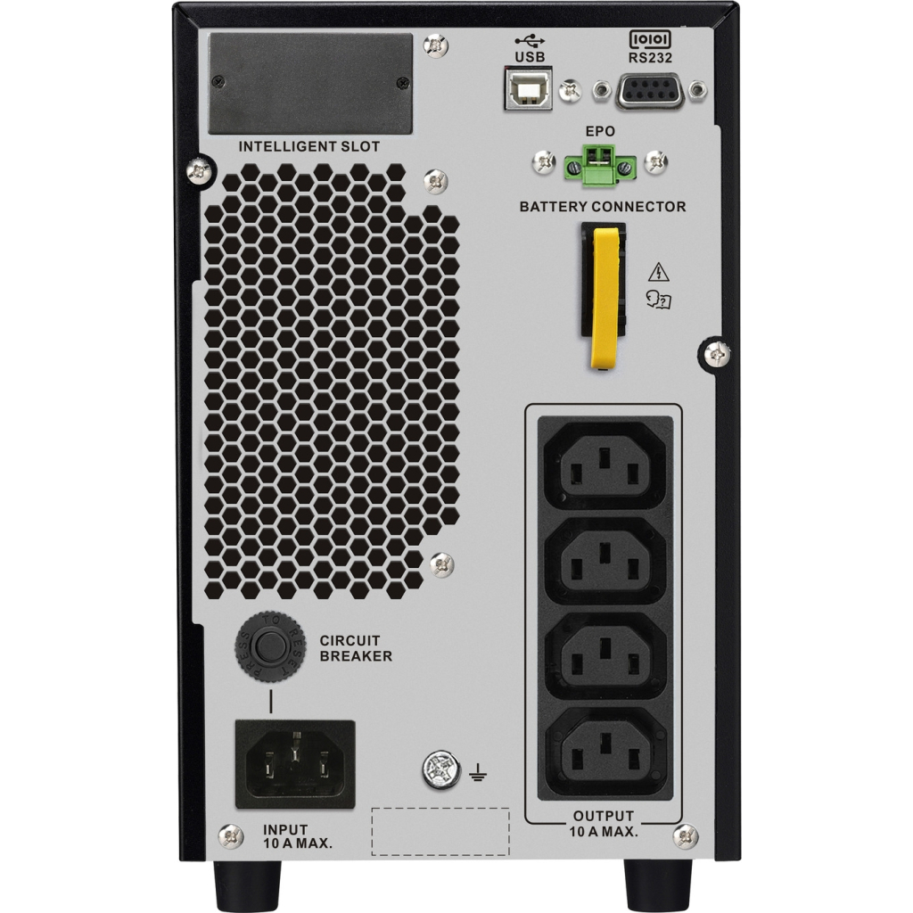Пристрій безперебійного живлення APC Easy UPS On-Line 2000VA, 1800W (SRV2KI-E) - фото 3 Пристрій безперебійного живлення APC Easy UPS On-Line 2000VA, 1800W (SRV2KI-E) - фото 3