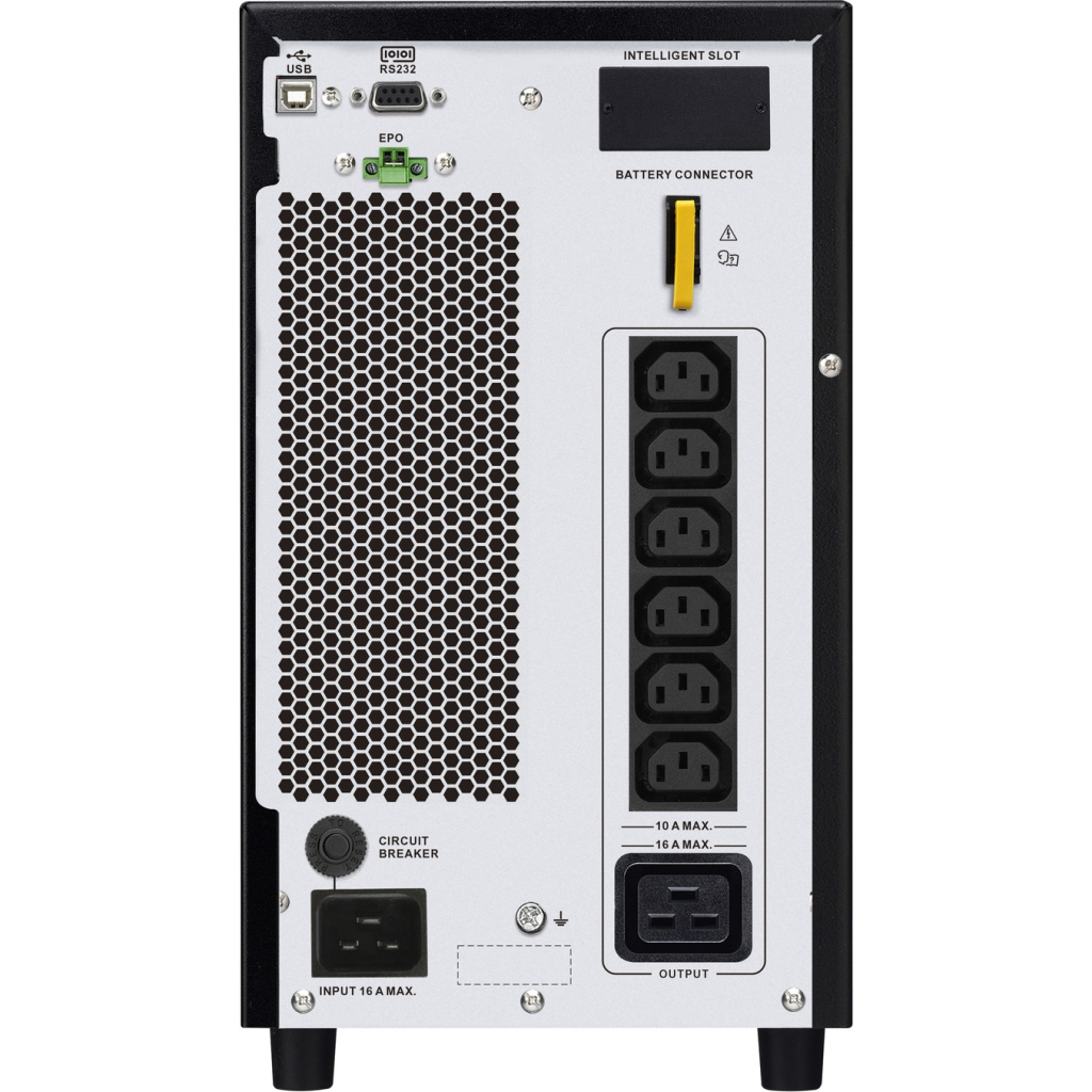 Пристрій безперебійного живлення APC Easy UPS On-Line 3000VA, 2700W (SRV3KI-E) - фото 3 Пристрій безперебійного живлення APC Easy UPS On-Line 3000VA, 2700W (SRV3KI-E) - фото 3