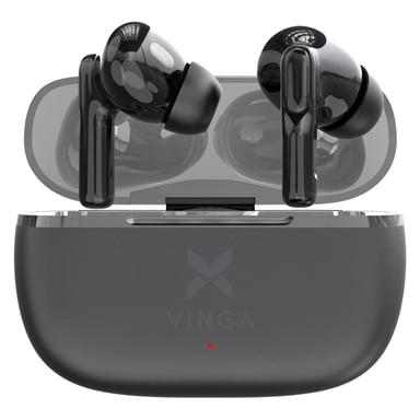 Навушники Vinga HBT075 Bluetooth Black (HBT075BK) - фото 1