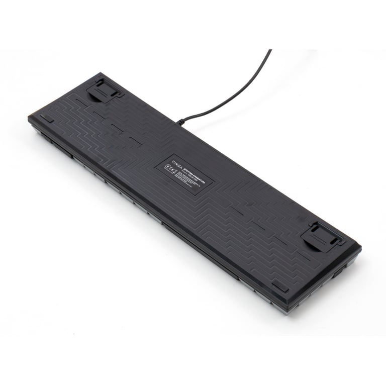 Клавіатура Vinga KBGM-090 LED Red Switch USB Grey/Black (KBGM-090R Grey/Black) - фото 8