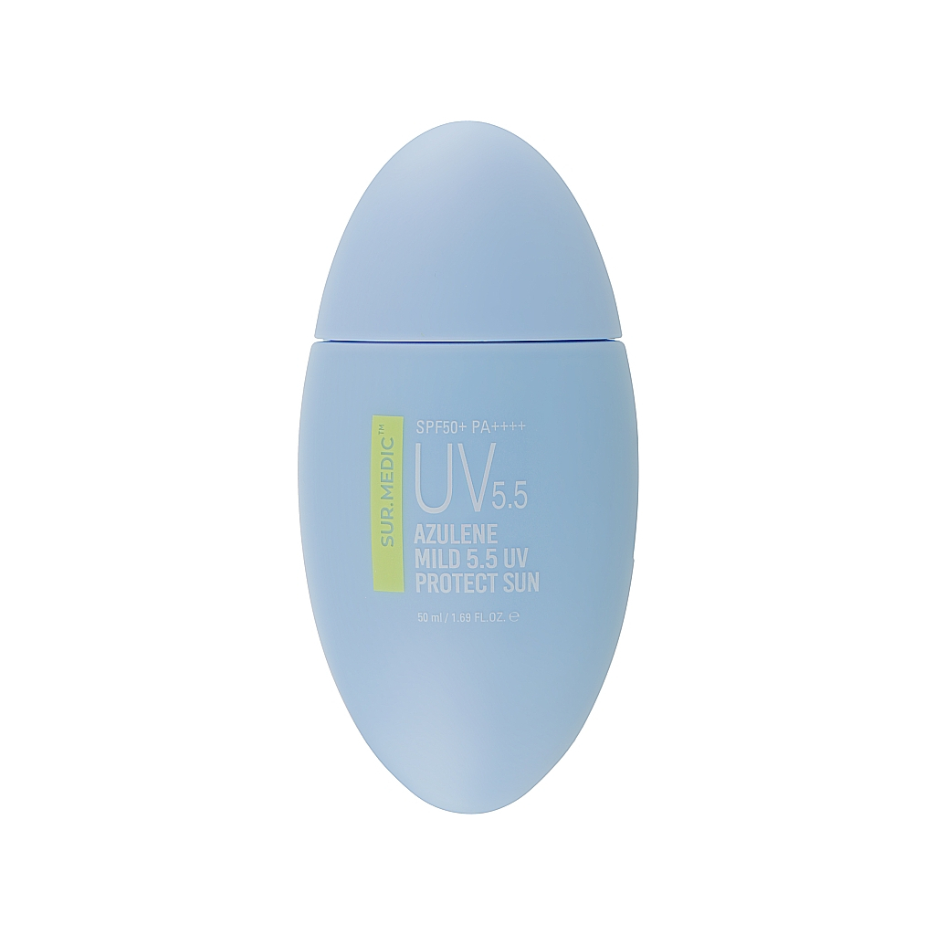 Засіб від засмаги Neogen Sur.Medic Azulene Mild 5.5 UV Protect Sun Cream SPF50+ PA++++ 50 мл (8809653242766) - фото 1