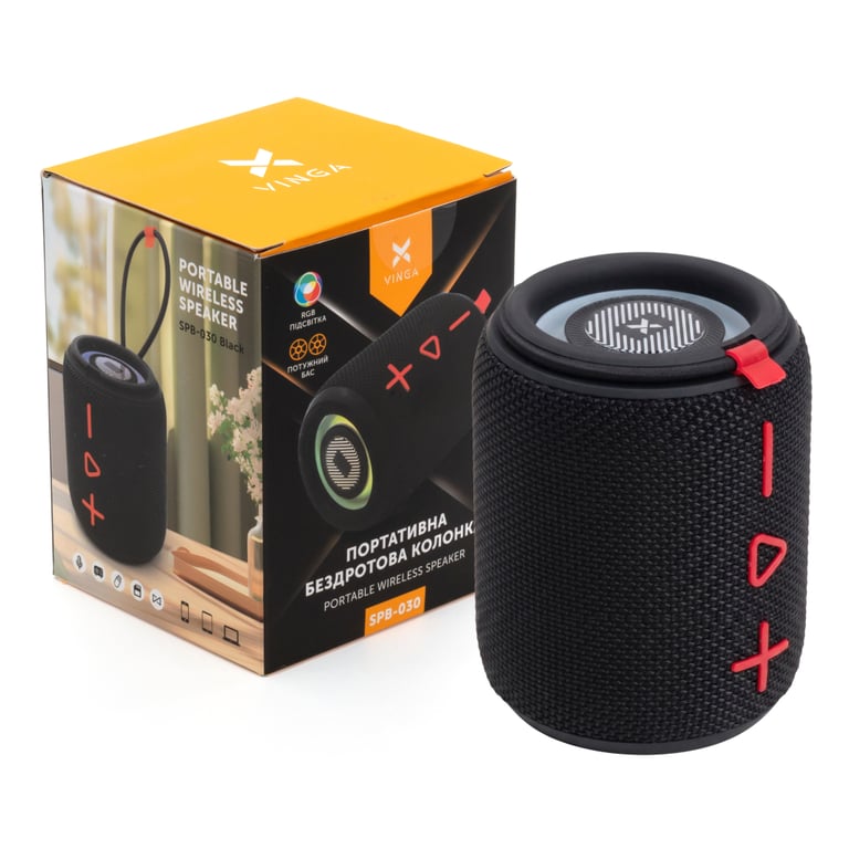 Акустична система Vinga SPB-030 Black - фото 9