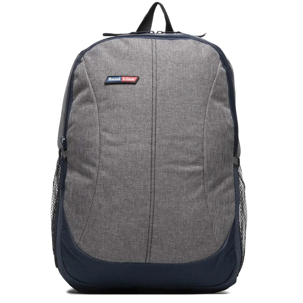 Рюкзак туристичний Semi Line 21 Grey/Navy (J4499-7) (DAS302580) - фото 1 Рюкзак туристичний Semi Line 21 Grey/Navy (J4499-7) (DAS302580) - фото 1