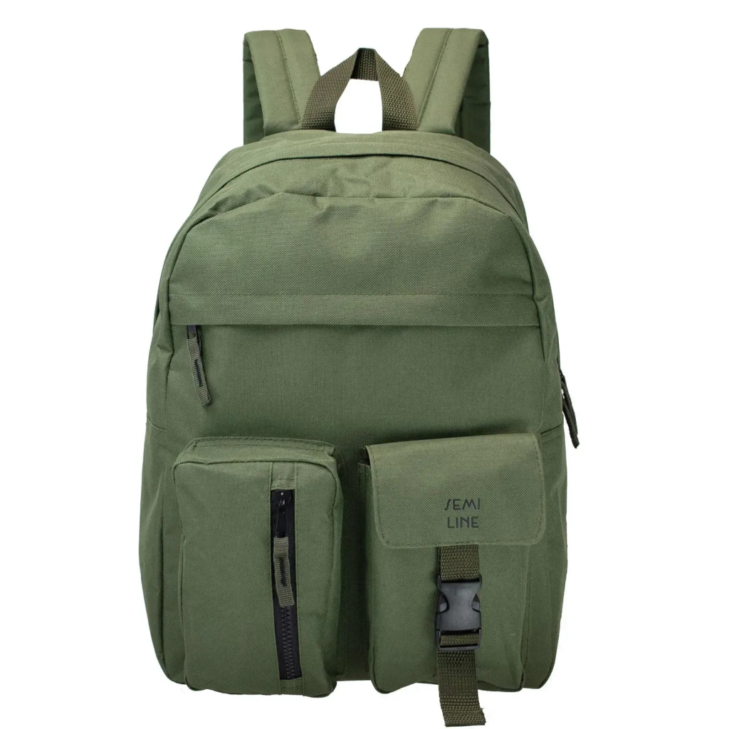 Рюкзак туристичний Semi Line 28 Khaki (J4918-1) (DAS302193) - фото 1 Рюкзак туристичний Semi Line 28 Khaki (J4918-1) (DAS302193) - фото 1