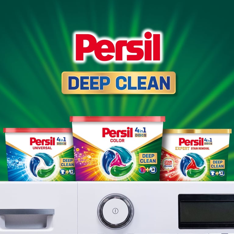 Капсули для прання Persil 4in1 Discs Color Deep Clean 60 шт. (9000101830880) - фото 6