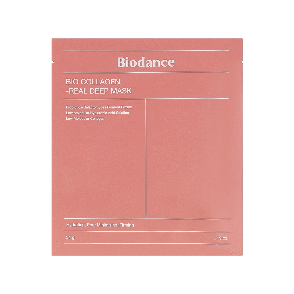 Маска для обличчя Biodance Bio Collagen Real Deep Mask Sheet 34 г (8809937360834) - фото 1