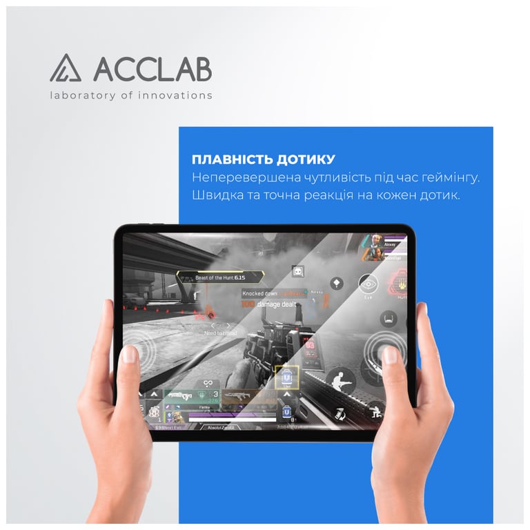 Скло захисне ACCLAB Full Glue Apple iPad Air 11 (2024) (1283126593703) - фото 6