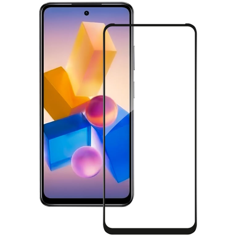 Скло захисне ACCLAB Full Glue Infinix Hot 40i Black (1283126588914) - фото 2